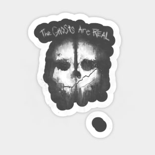 Ghosts Are Real Sticker